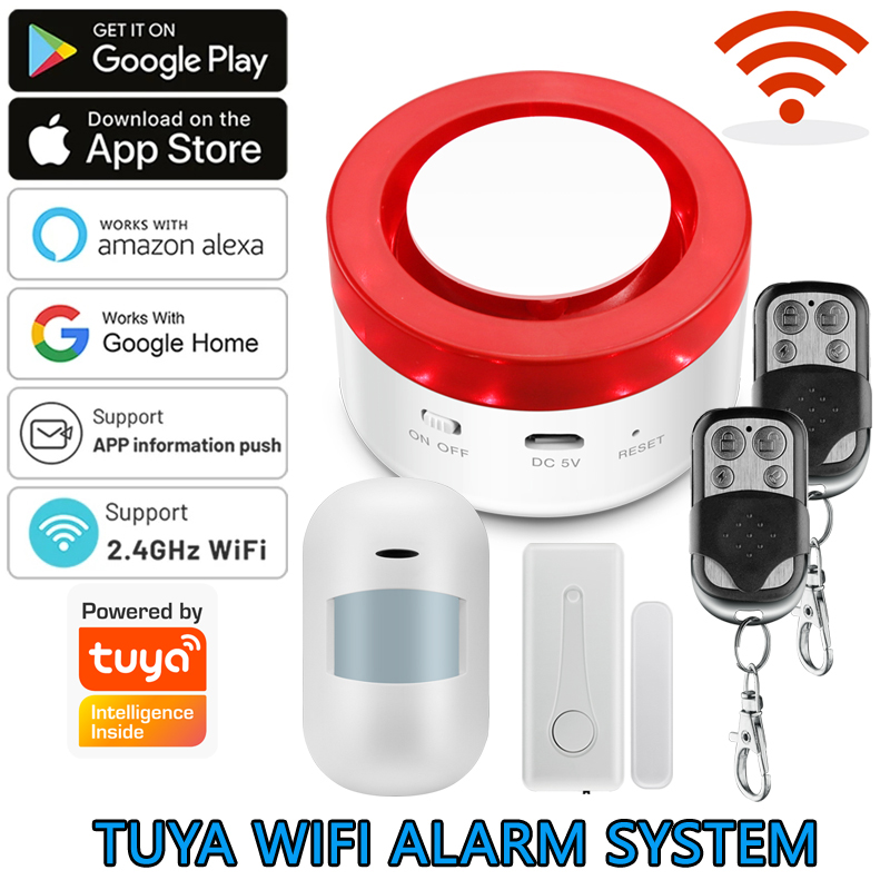 Home Security Ultimate - واي فاي تويا نظام إنذار المنزل