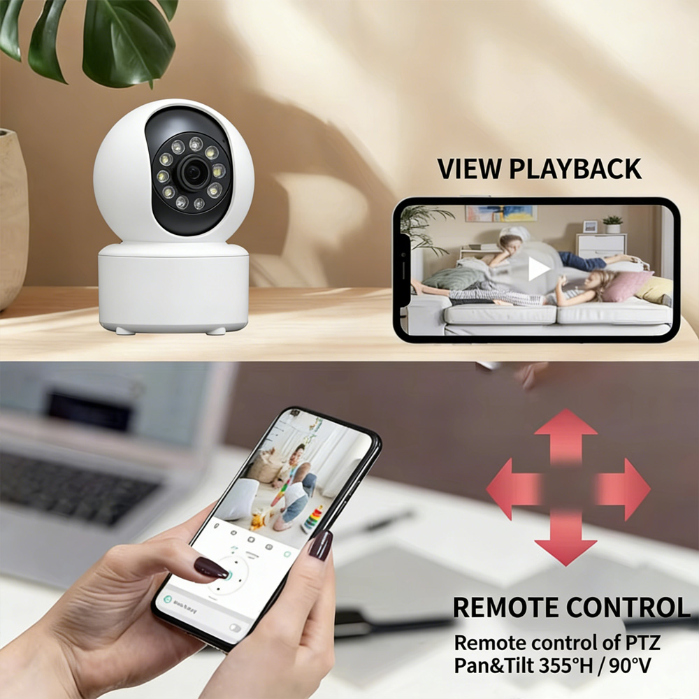 Home Security Kamera - كاميرا للحيوانات الأليفة مع تطبيق للهاتف،