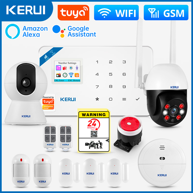Home Security Kamera - KERUI W181 نظام إنذار الأمن المنزل
