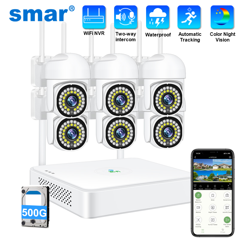 Home Security Kamera - نظام كاميرا مراقبة لاسلكية سمارت بدقة