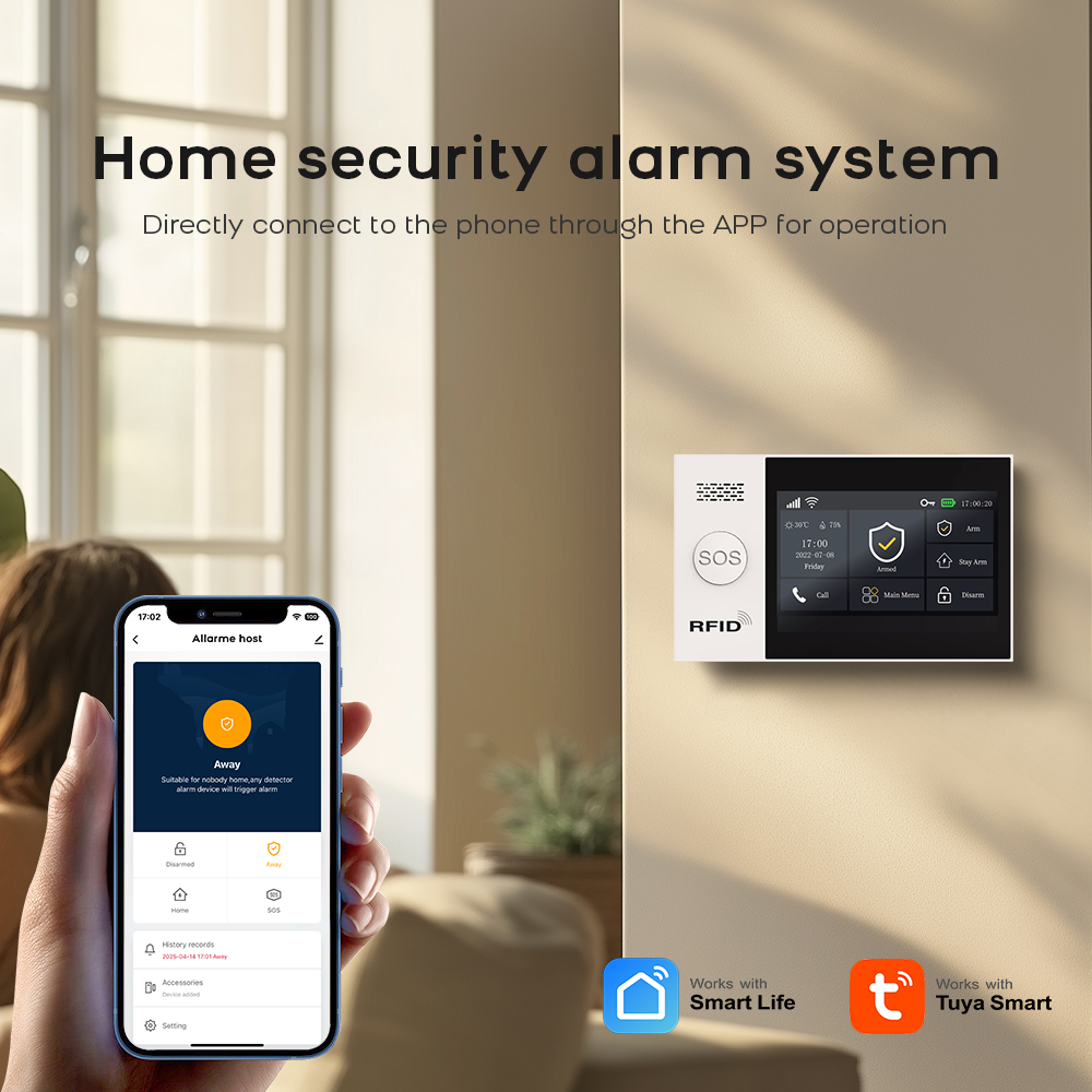 PG-107 Tuya اللاسلكية الرئيسية - مراجعة Home Security Ultimate وسعره