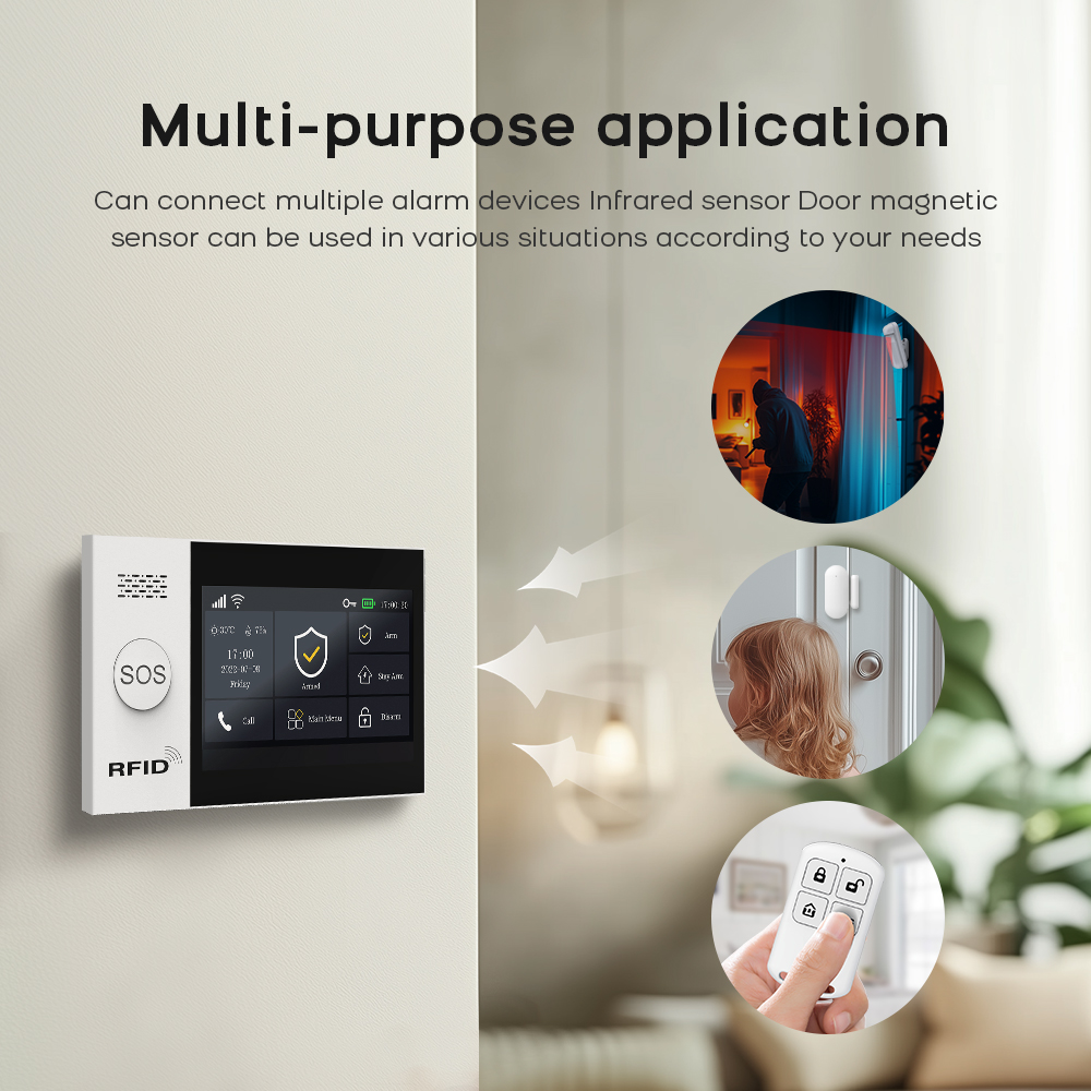 PG-107 Tuya اللاسلكية الرئيسية - مراجعة Home Security Ultimate وسعره