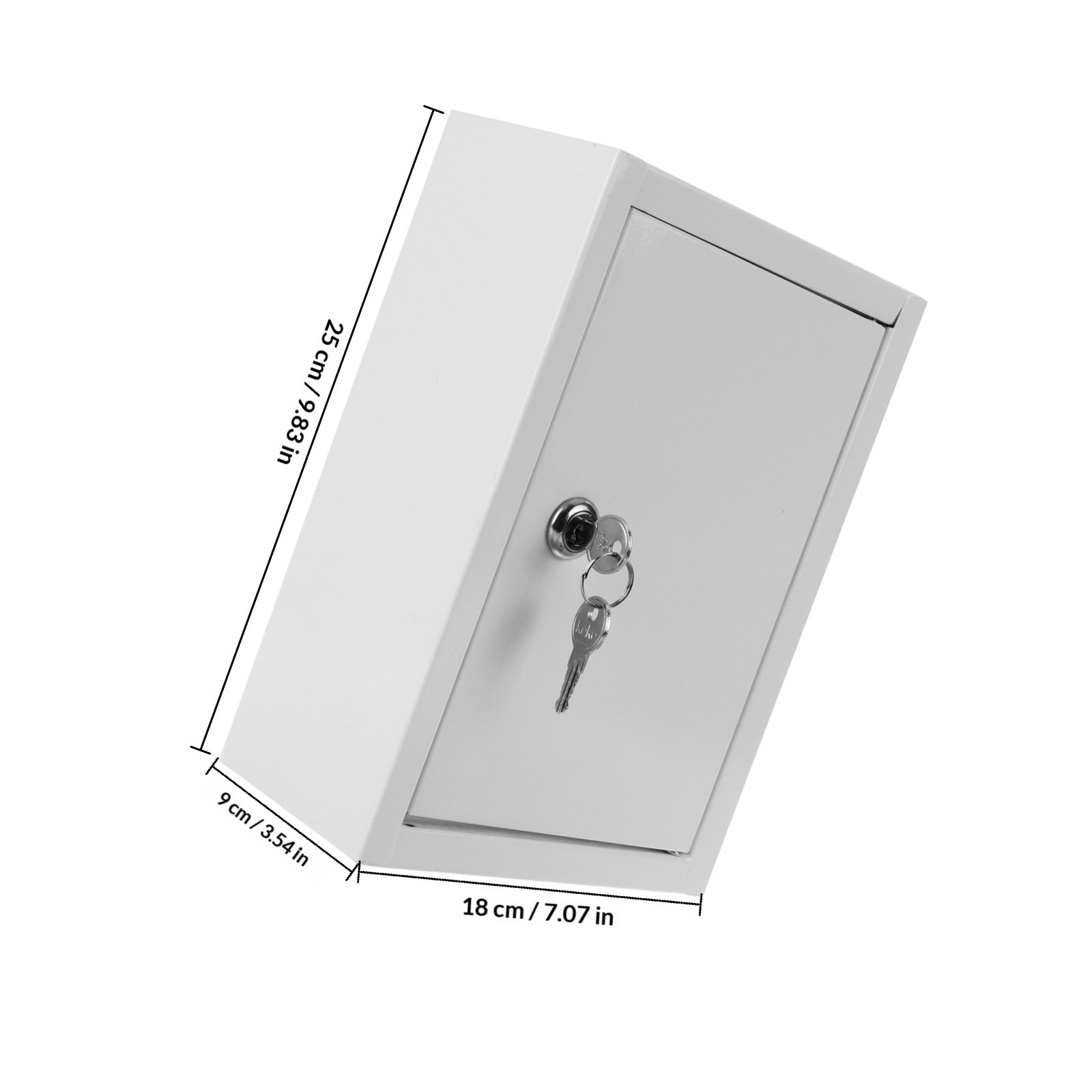 صندوق حليب مثبت على الحائط، صن - مراجعة Home Security Letters وسعره