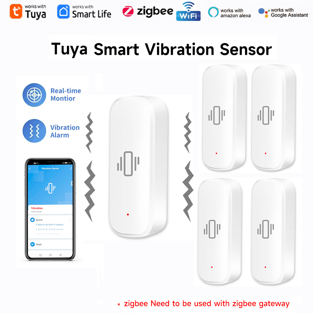 جهاز استشعار اهتزاز ذكي لاسلكي - مراجعة Home Security Home Assistant وسعره