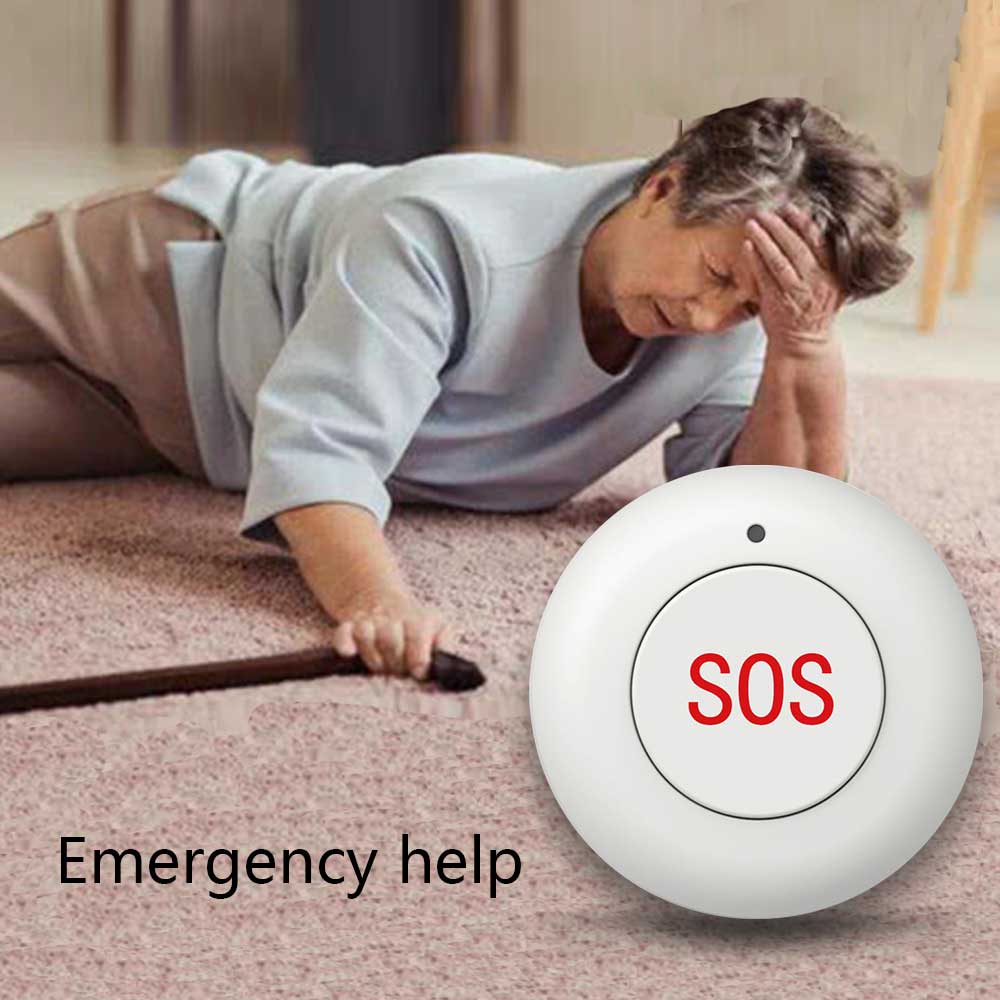 زر SOS لاسلكي ذكي لأمان المنزل - مراجعة Home Security Company وسعره