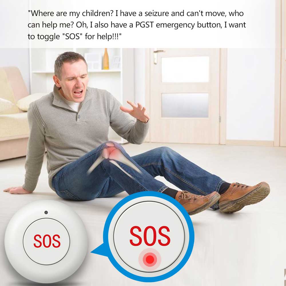 زر SOS لاسلكي ذكي لأمان المنزل - مراجعة Home Security Company وسعره
