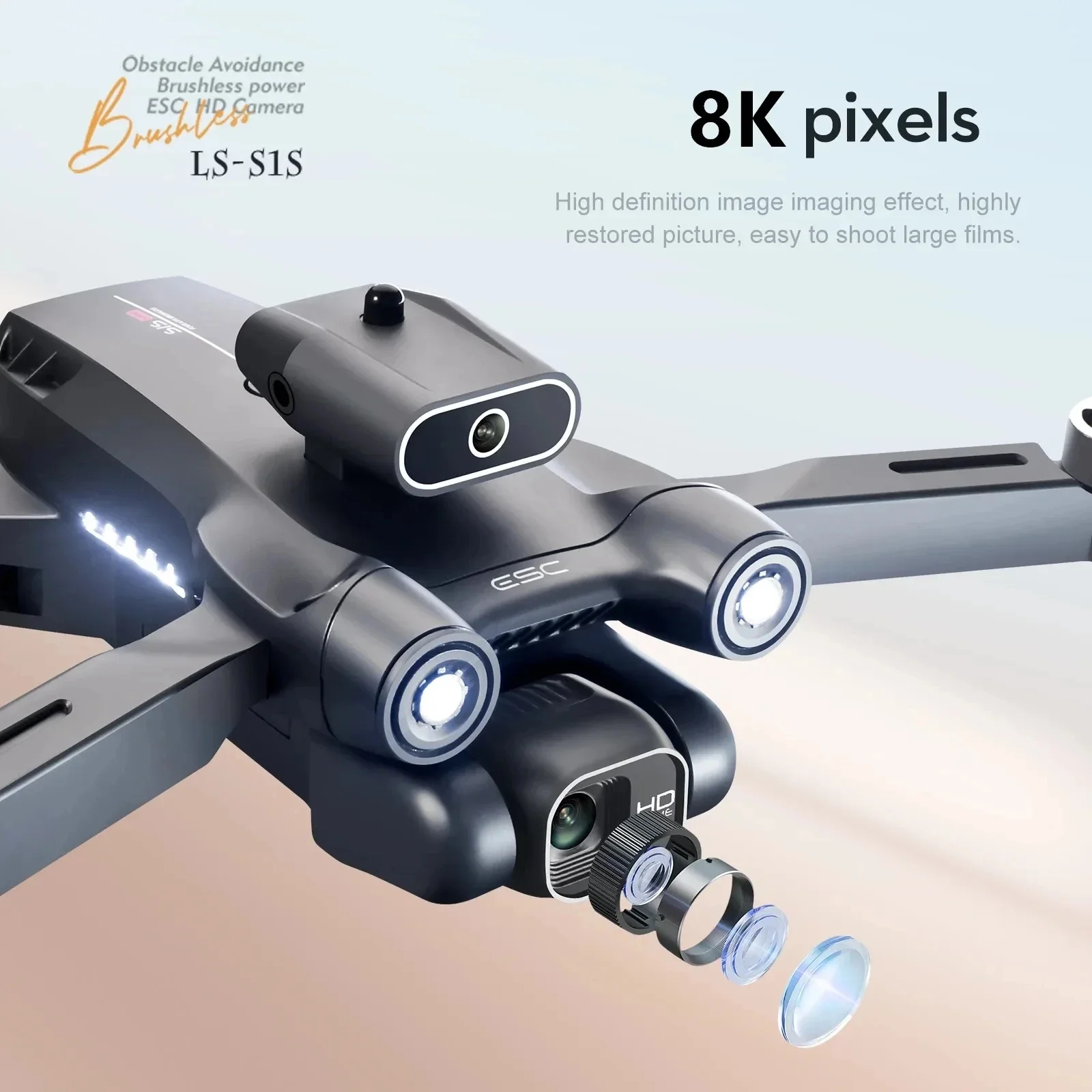 طائرة بدون طيار احترافية بدون  - مراجعة Home Security Cameras Outdoor وسعره