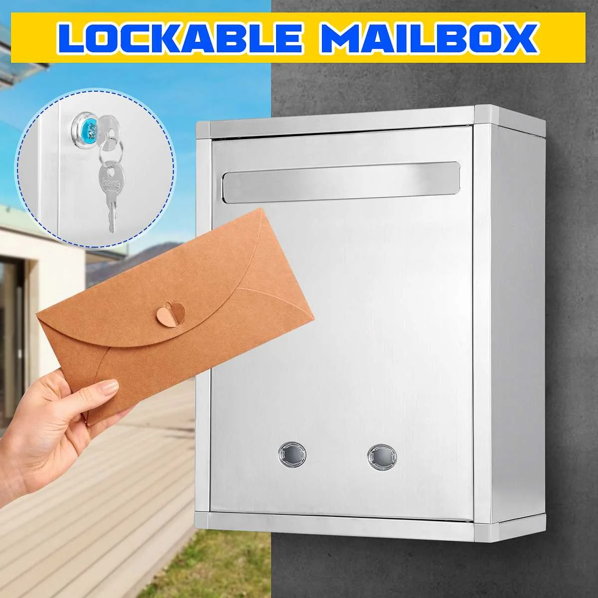 مقاوم للماء لديكور المنزل، صند - مراجعة Home Security Letters وسعره