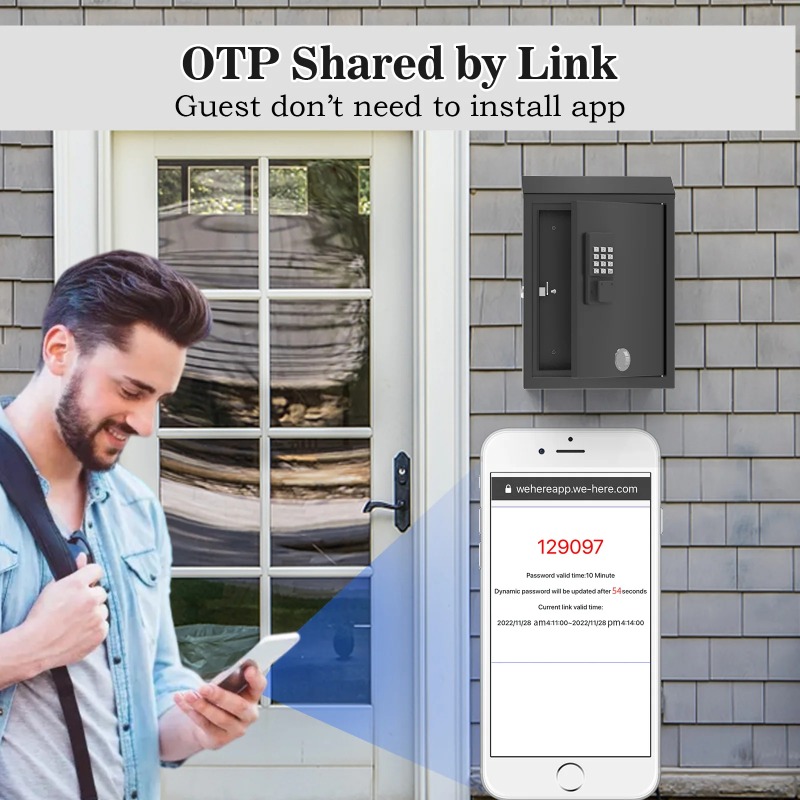 صندوق بريد حديث مثبت على الحائ - مراجعة Home Security Letters وسعره