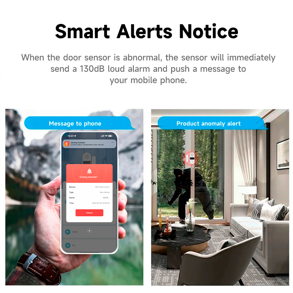 جهاز استشعار لاسلكي للأبواب وا - مراجعة Home Security Home Assistant وسعره