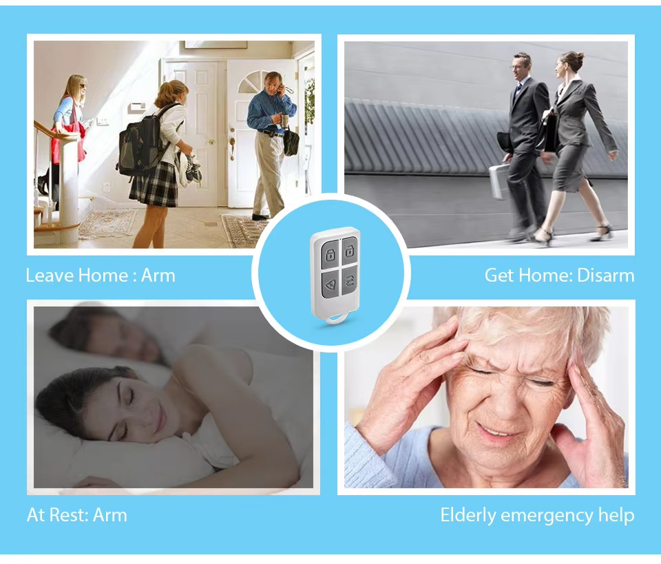 جهاز تحكم عن بعد لاسلكي محمول  - مراجعة Home Security Home Assistant وسعره