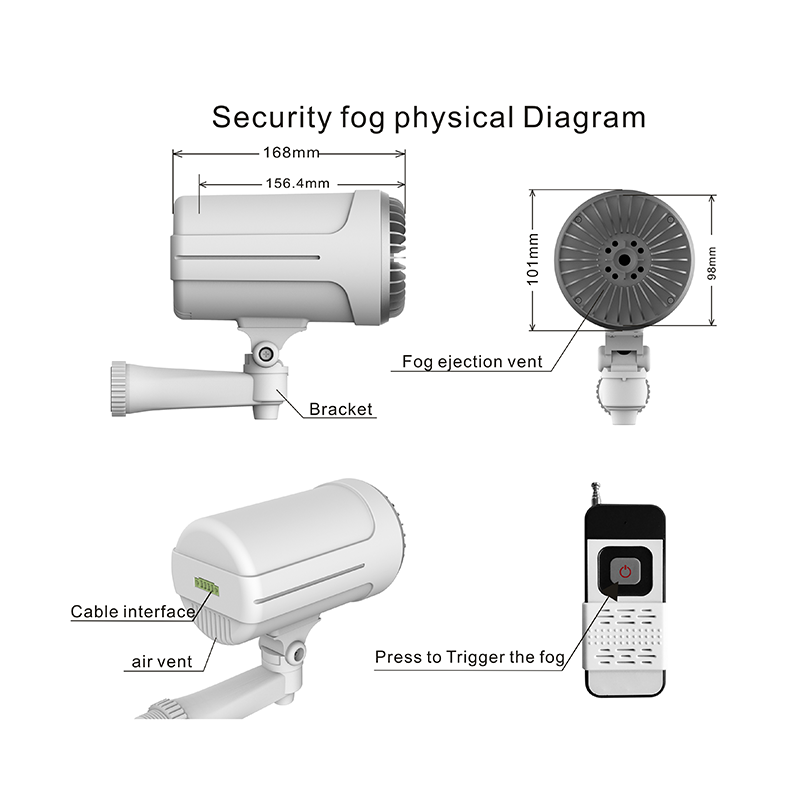 مولد ضباب ذكي للأمن المنزلي، ن - مراجعة Home Security Fog System وسعره