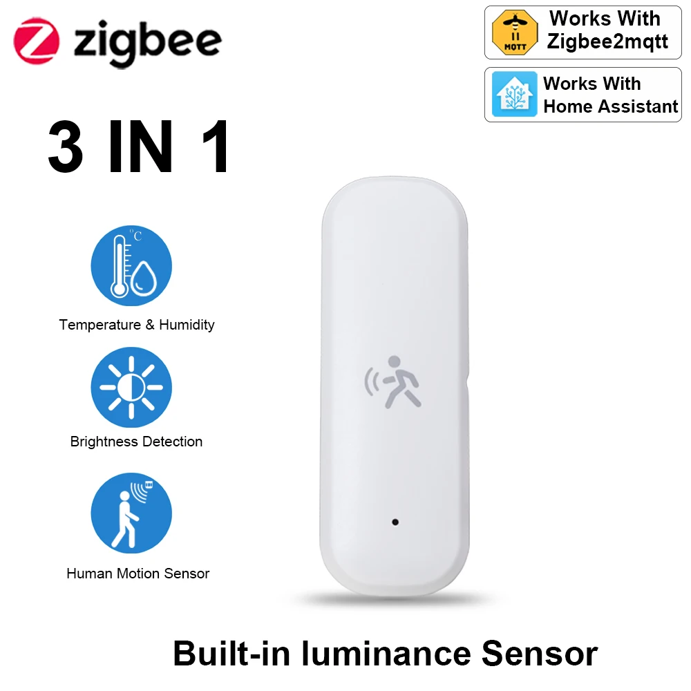 كاشف مستشعر الحركة ZigBee الذك - مراجعة Home Security Home Assistant وسعره