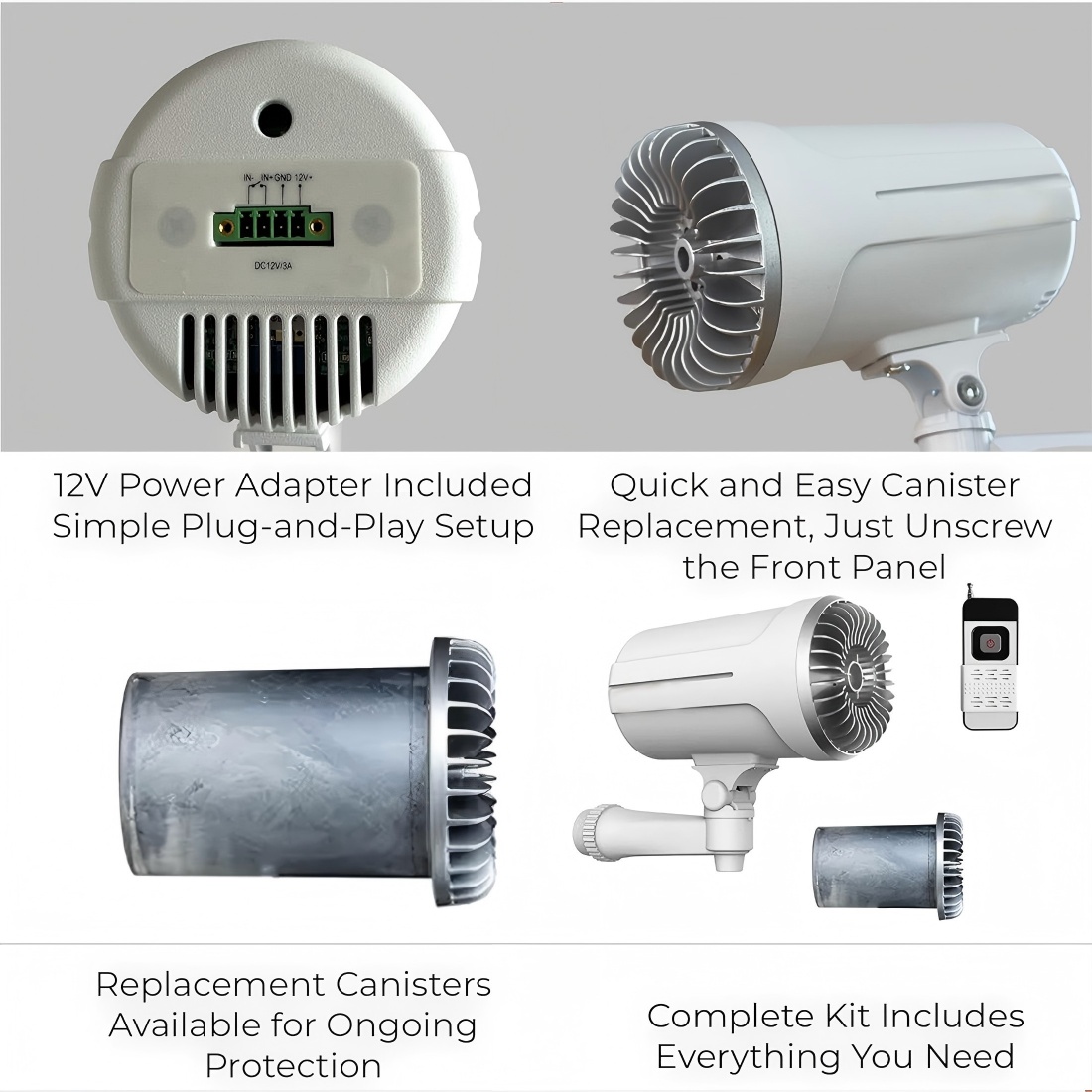 نظام ضباب أمني مضاد للسرقة، جه - مراجعة Home Security Fog System وسعره