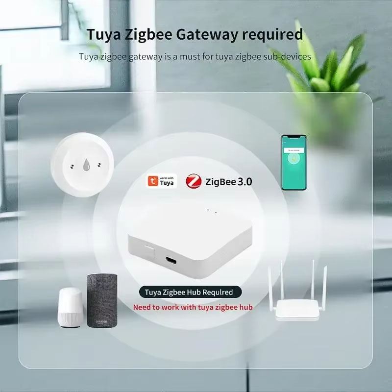 مستشعر تسرب المياه الذكي الجدي - مراجعة Home Security Home Assistant وسعره