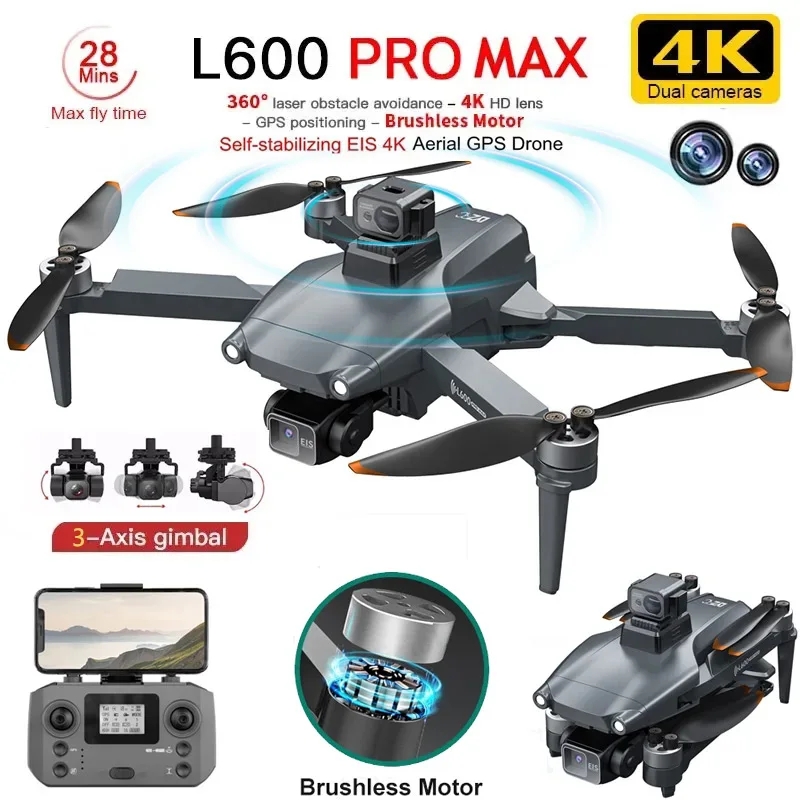 L600 PRO MAX GPS الطائرة بدون  - مراجعة Home Security Cameras Outdoor وسعره