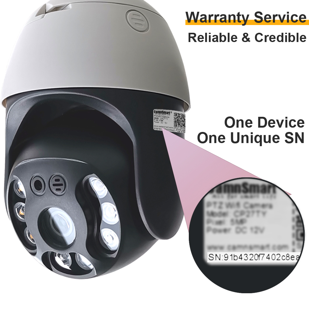Camnsmart Tuya 5MP Alexa Wifi  - مراجعة Home Security Kamera وسعره