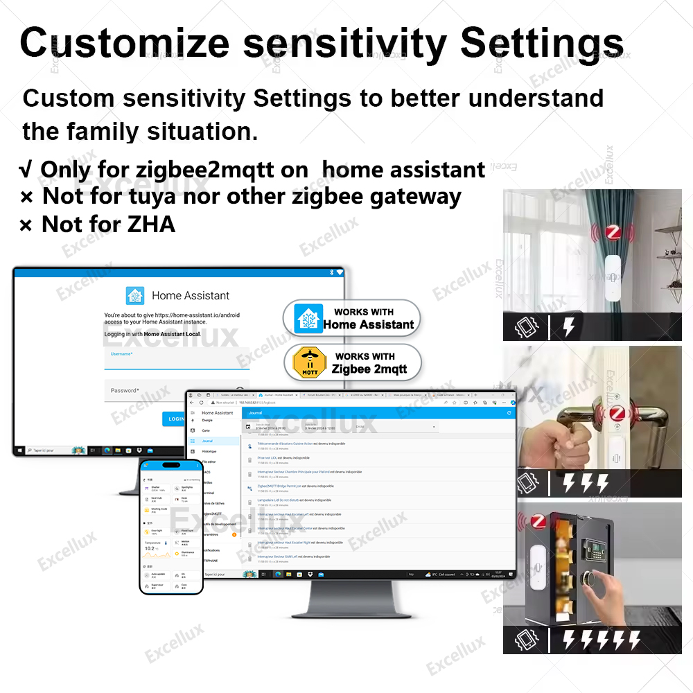 زيجبي الذكية مستشعر الاهتزاز ح - مراجعة Home Security Home Assistant وسعره