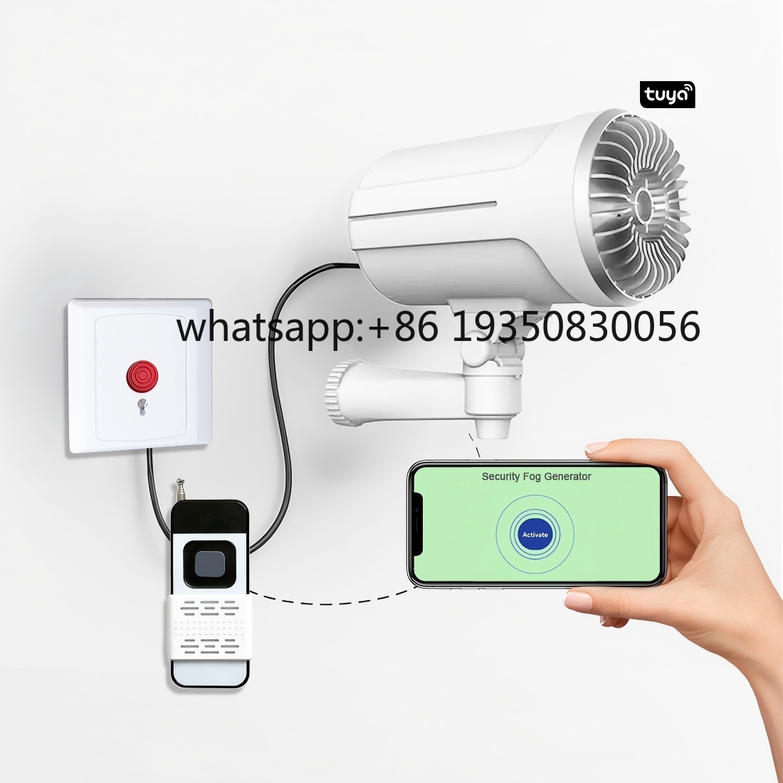 نظام أمان منزلي ذكي عالي الجود - مراجعة Home Security Fog System وسعره