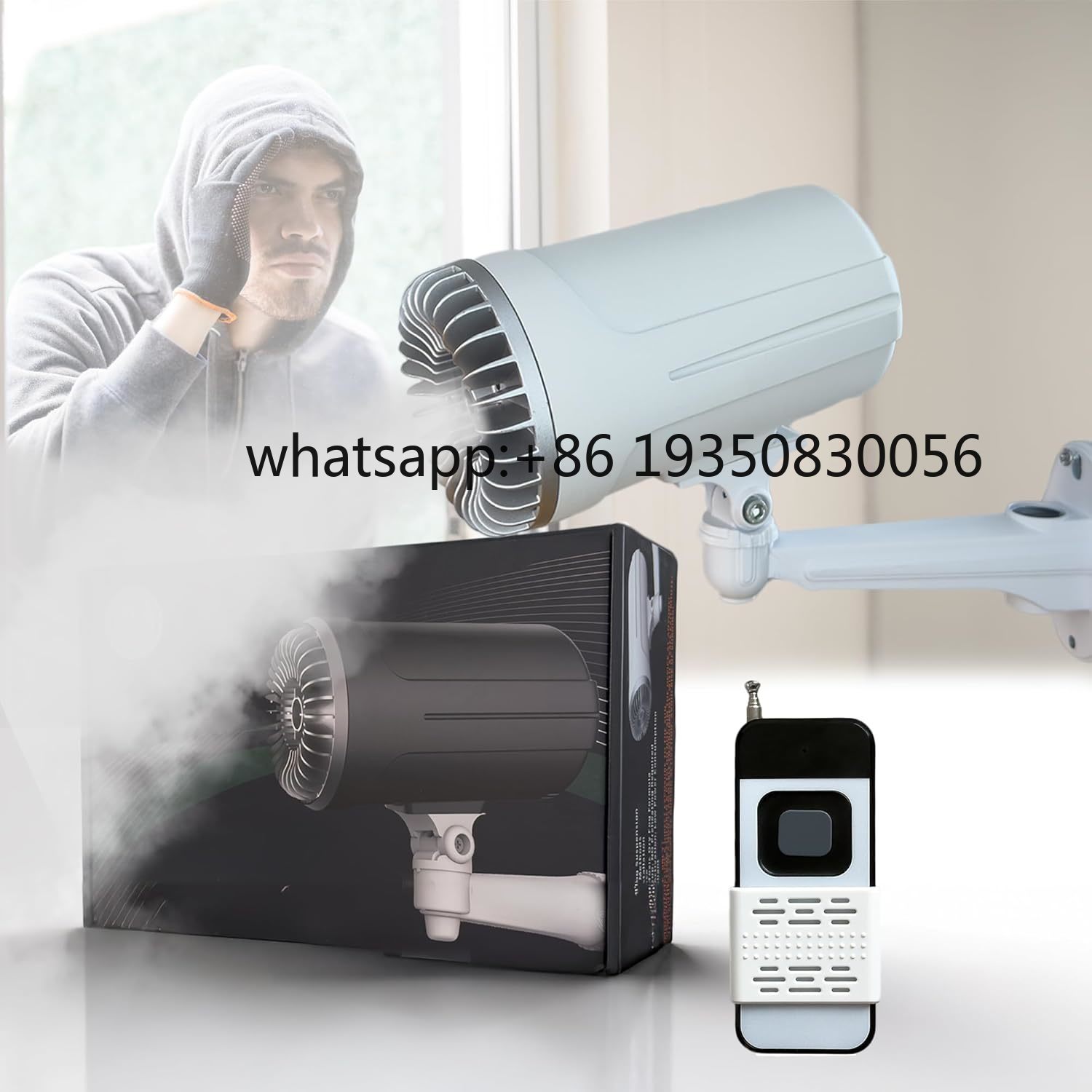 نظام أمان منزلي ذكي عالي الجود - مراجعة Home Security Fog System وسعره