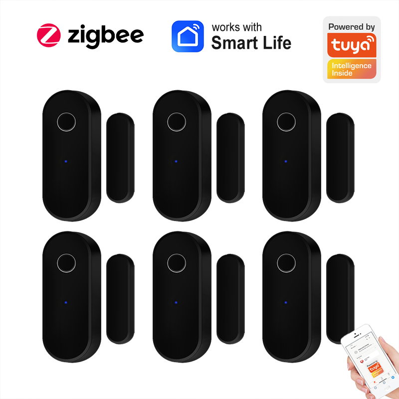Tuya Smart Zigbee مستشعر الباب - مراجعة Home Security Company وسعره