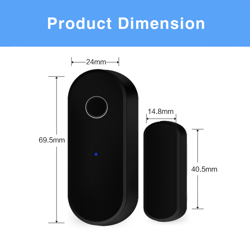 Tuya Smart Zigbee مستشعر الباب - مراجعة Home Security Company وسعره
