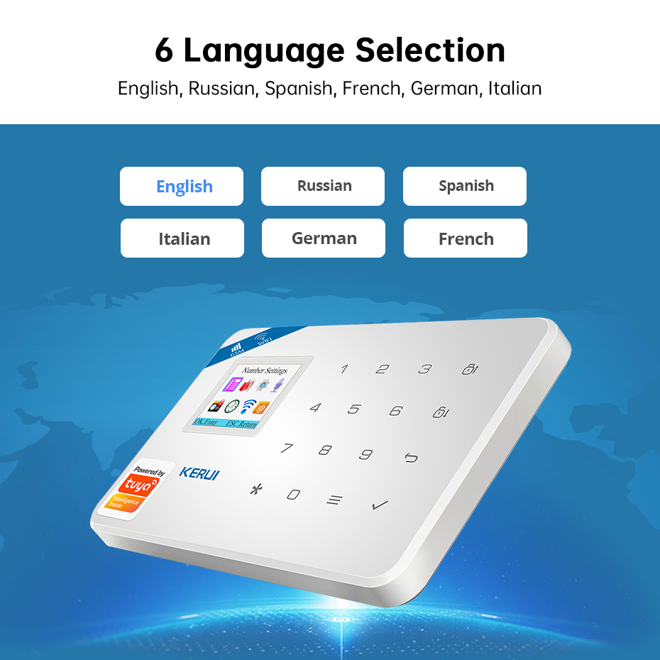 KERUI W181 نظام إنذار الأمن ال - مراجعة Home Security Kamera وسعره
