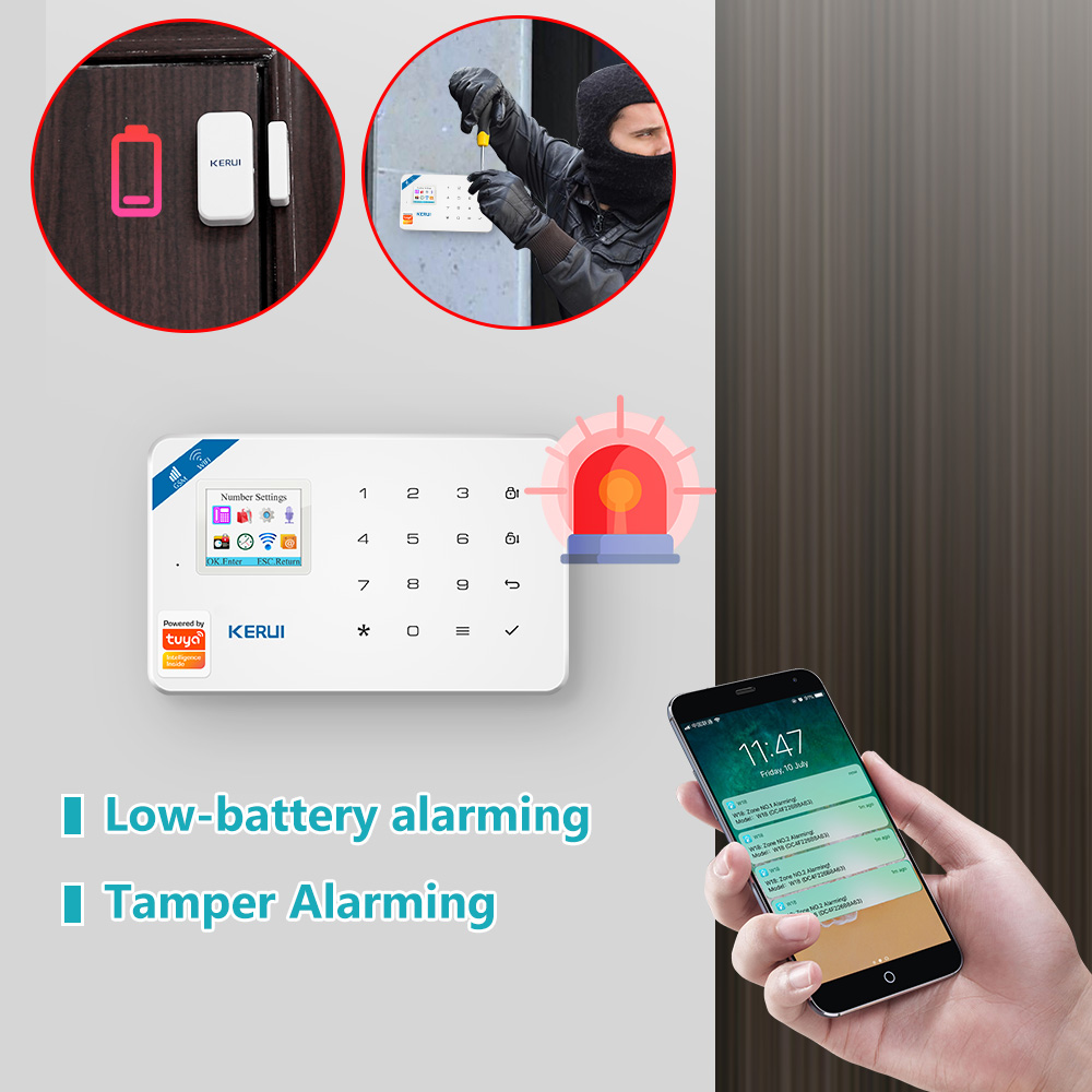 KERUI W181 نظام إنذار الأمن ال - مراجعة Home Security Kamera وسعره