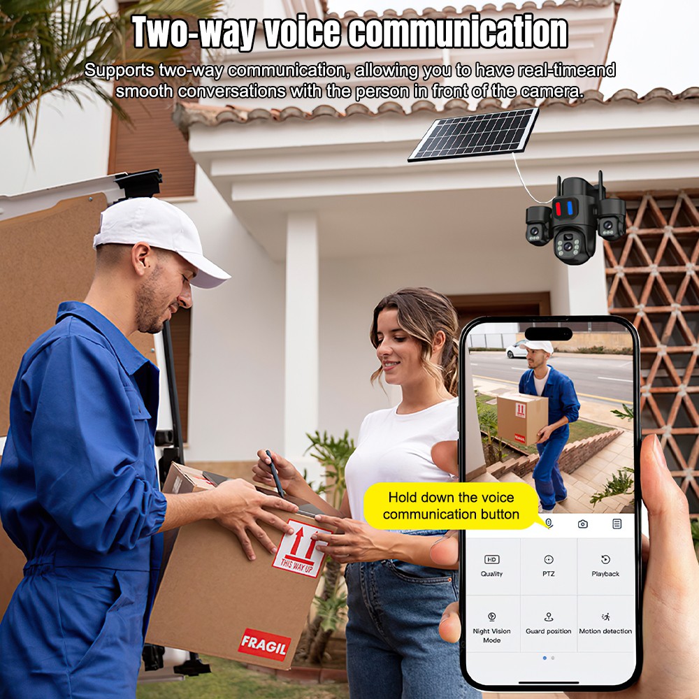 كاميرا مراقبة خارجية تعمل بالط - مراجعة Home Security Kamera وسعره