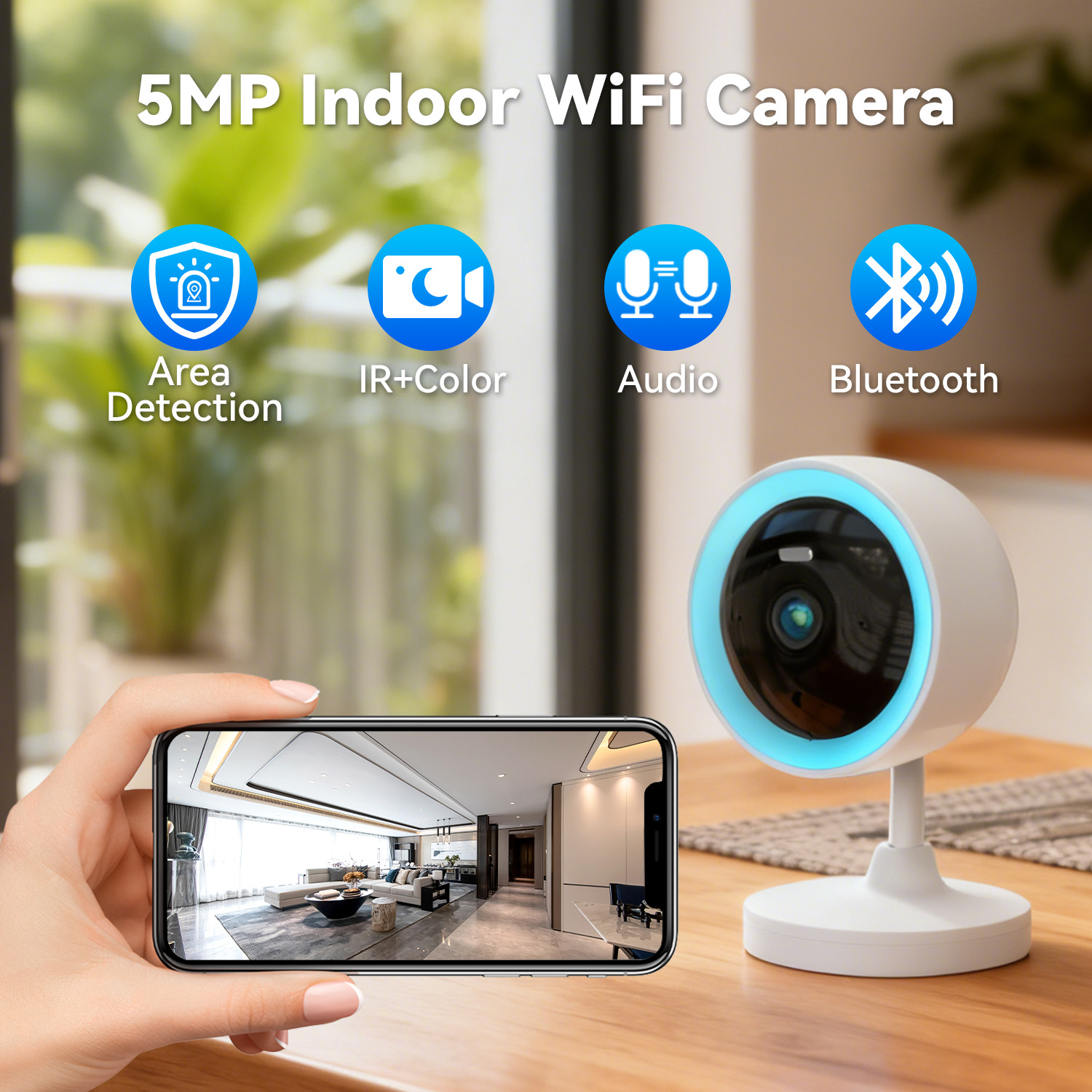 كاميرا أمان منزلية ذكية PEGATA - مراجعة Home Security Kamera وسعره