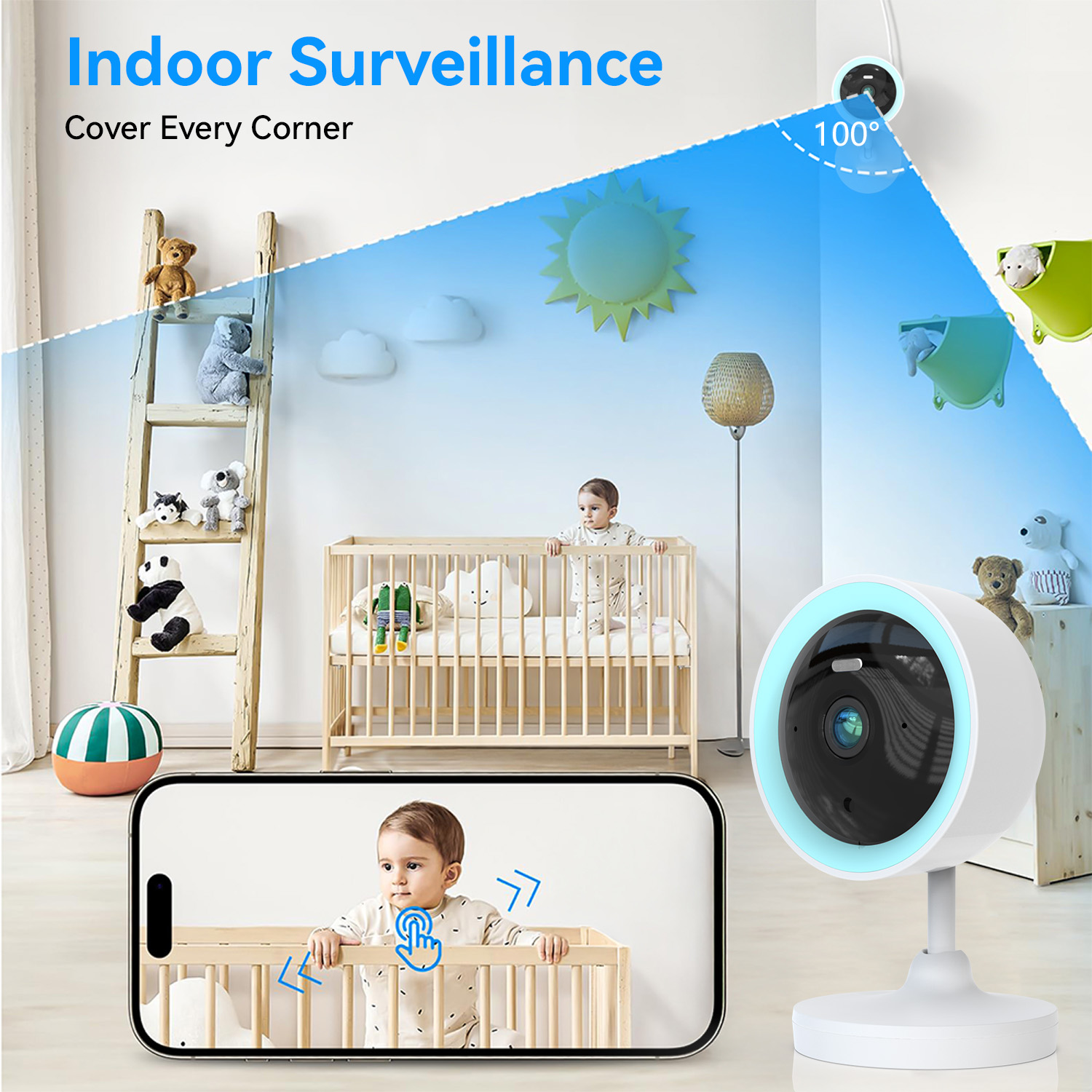 كاميرا أمان منزلية ذكية PEGATA - مراجعة Home Security Kamera وسعره