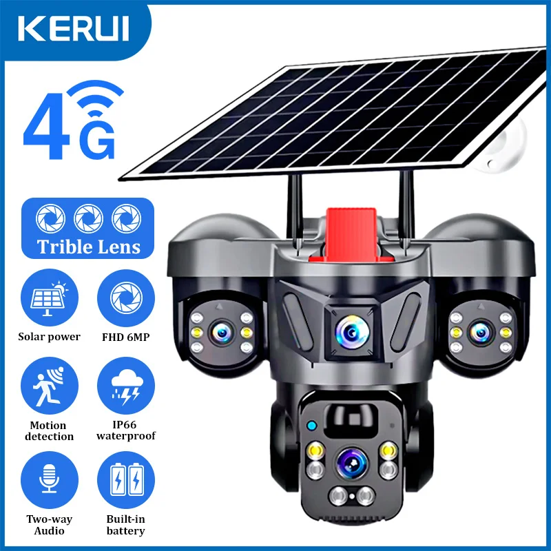 KERUI في الهواء الطلق PTZ 6MP  - مراجعة Home Security Kamera وسعره