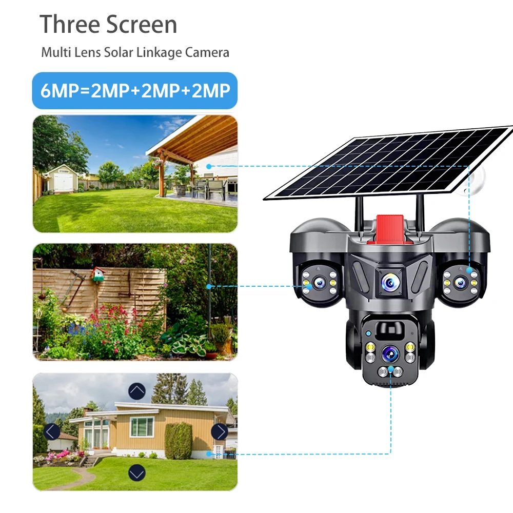 KERUI في الهواء الطلق PTZ 6MP  - مراجعة Home Security Kamera وسعره