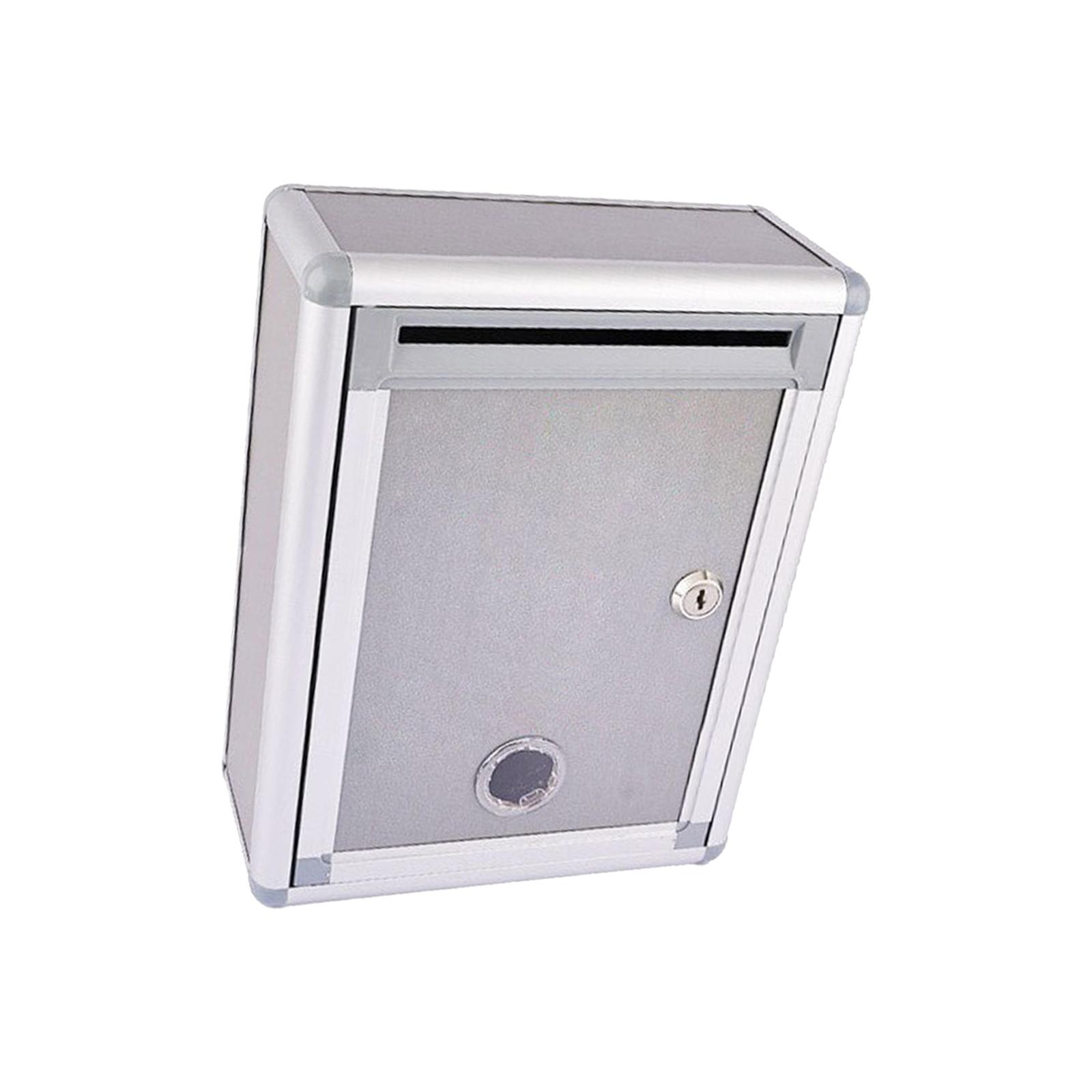 صندوق بريد جداري معدني بقفل، م - مراجعة Home Security Letters وسعره