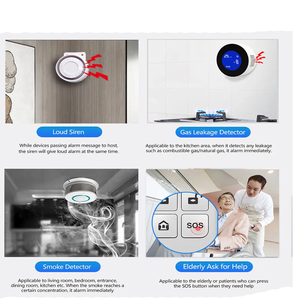 نظام إنذار المنزل الذكي PGST 4 - مراجعة Home Security Ultimate وسعره
